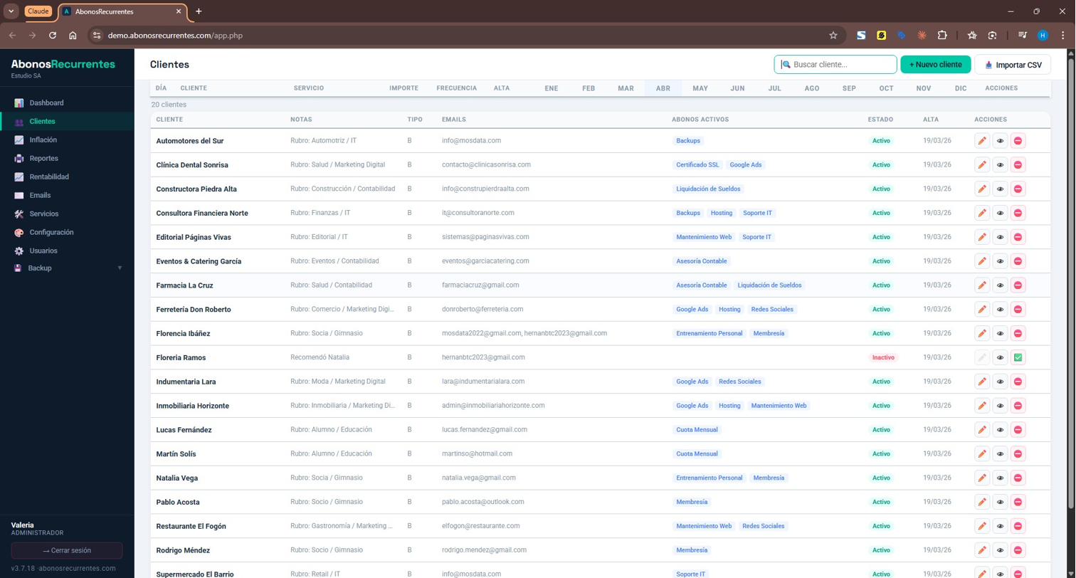 Gestión de clientes — alta, baja y reactivación con historial completo